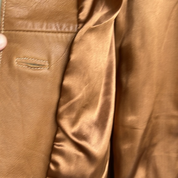 Vintage 90s Mossimo Leather Jacket - Picture 2 of 4